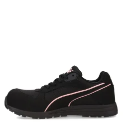 Online Puma Safety Women's , Frontside Low Work Shoe Black Pink