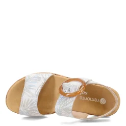 New Remonte Women's , Rock Sandal Weiss