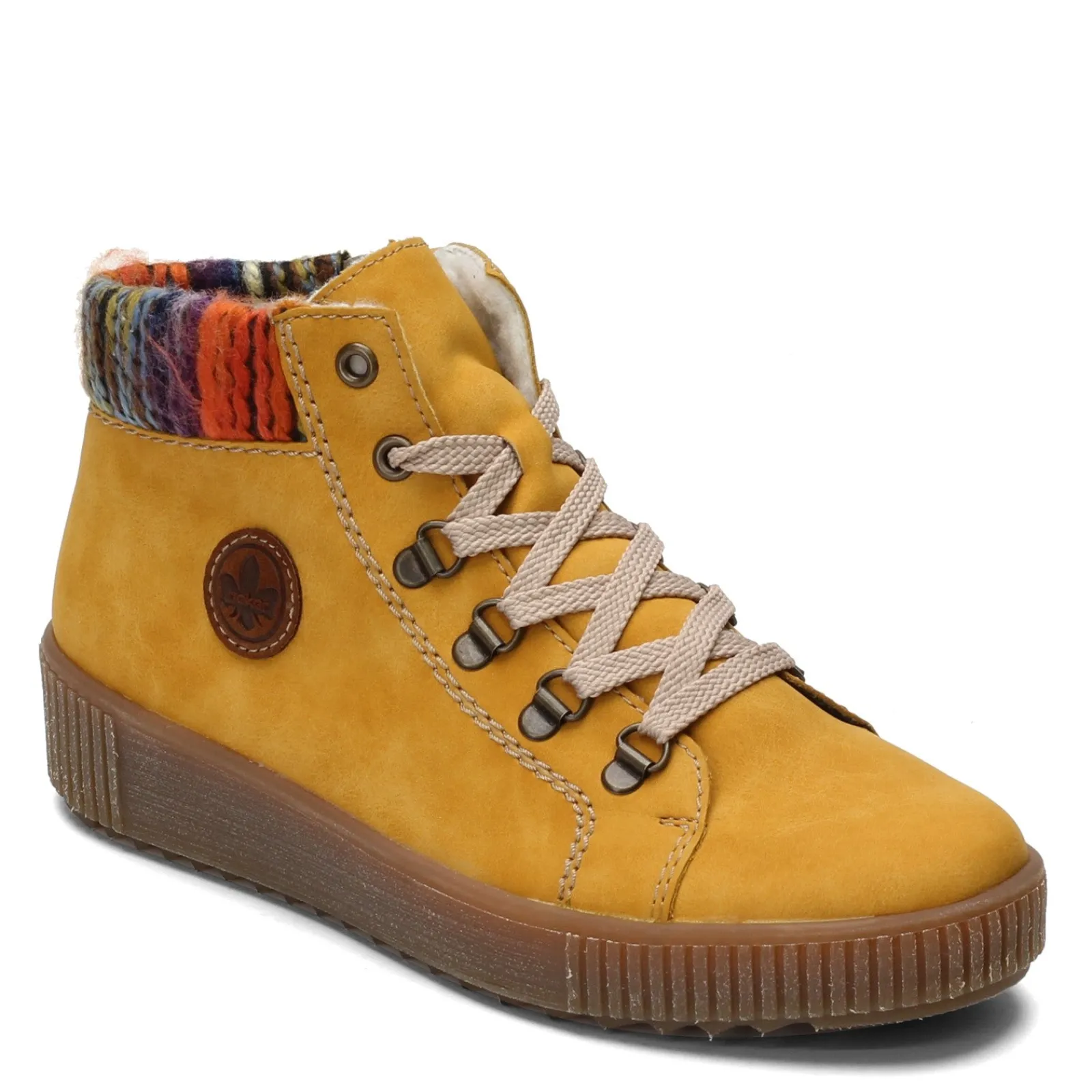 Discount Rieker Women's , M6411 Boot Orange Multi