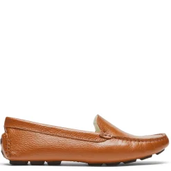 Outlet Rockport Women's , Bayview Lined Moc Slipper Tan