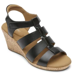 Outlet Rockport Women's , Briah Gladiator Sandal Black