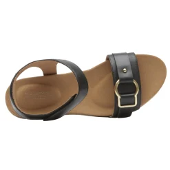 Outlet Rockport Women's , Briah II Two Band Sandal Black