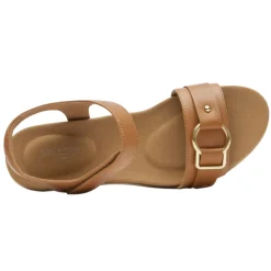 New Rockport Women's , Briah II Two Band Sandal Brown