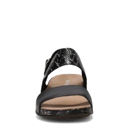 Romika Women's , Fidschi 67 Sandal Black Snake Print