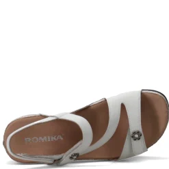 Romika Women's , Fidschi 54 Sandal White