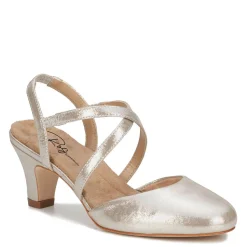 Best Ros Hommerson Women's , Caliente Pump Silver Glitter Leather