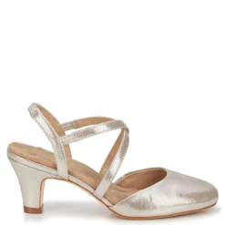 Best Ros Hommerson Women's , Caliente Pump Silver Glitter Leather