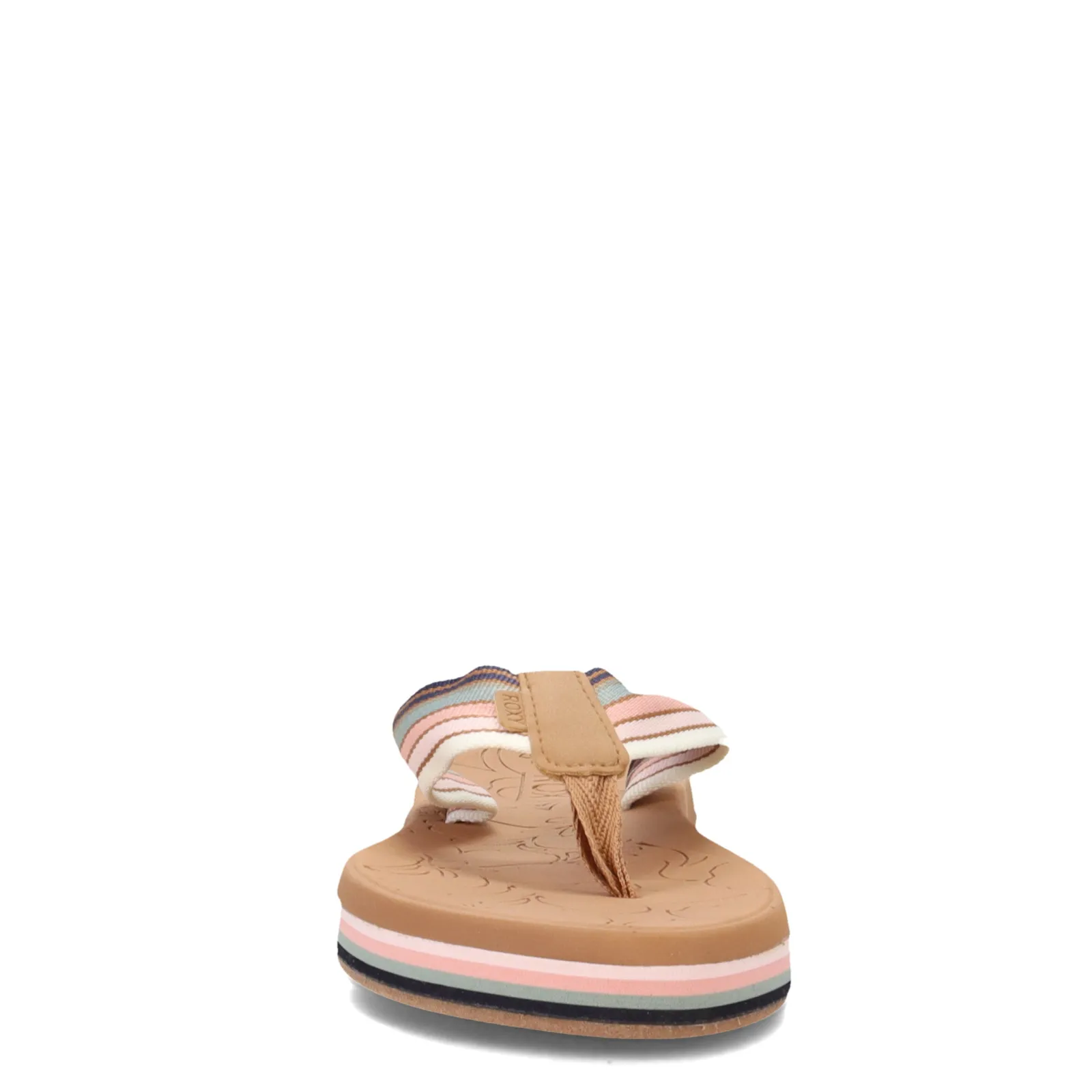 Online Roxy Women's , Colby Hi Flip Flop Sandal Olive Pink