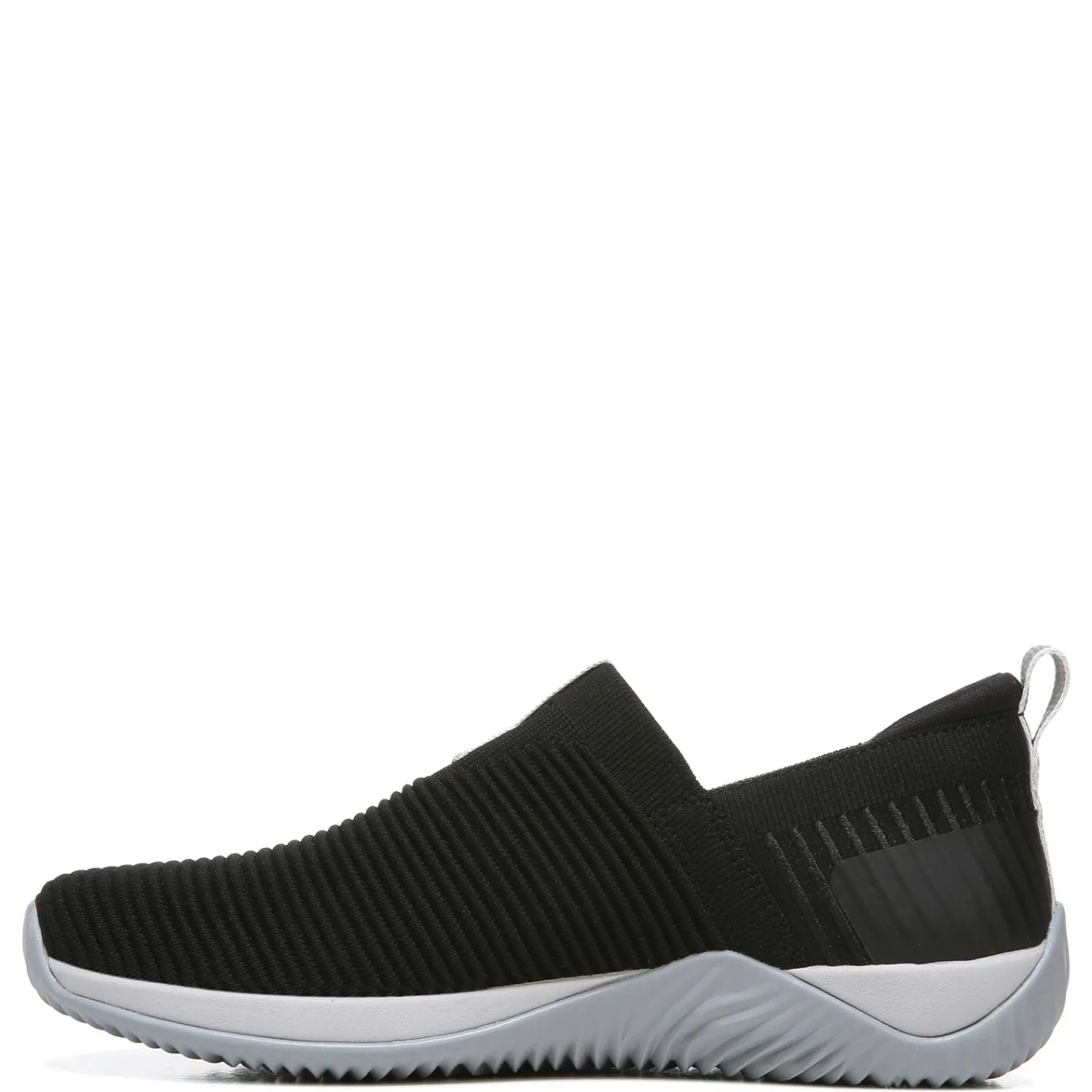 Ryka Women's , Echo Knit Slip-On Sneaker Black /Grey
