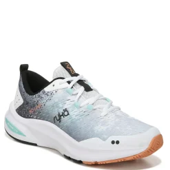 Clearance Ryka Women's , No Limit Training Shoe White Grey Blue
