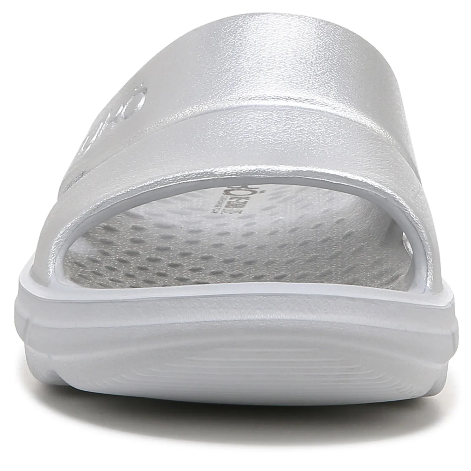 Hot Ryka Women's , Restore Slide Recovery Sandal Silver Grey