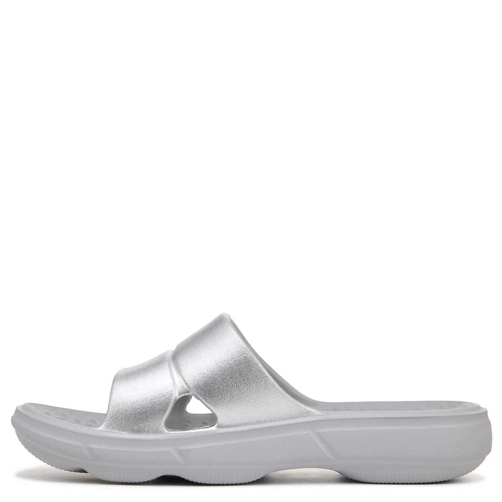 Hot Ryka Women's , Restore Slide Recovery Sandal Silver Grey