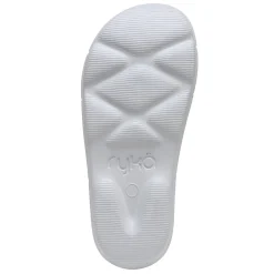 Hot Ryka Women's , Restore Slide Recovery Sandal Silver Grey