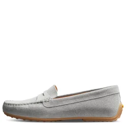 New Samuel Hubbard Women's , Free Spirit Slip-On Gray Suede