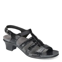 SAS Women's , Allegro Sandal Black Croc