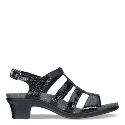 SAS Women's , Allegro Sandal Black Croc