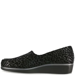 Best SAS Women's , Bliss Slip-On Black / Leopard