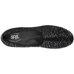 Best SAS Women's , Bliss Slip-On Black / Leopard