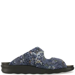 Hot SAS Women's , Cozy Sandal Navy Snake