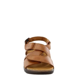 Best SAS Women's , Huggy Sandal Brown Caramel
