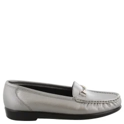 Best SAS Women's , Metro Slip-On Loafer Pewter