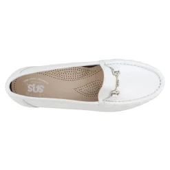 Discount SAS Women's , Metro Slip-On Loafer White