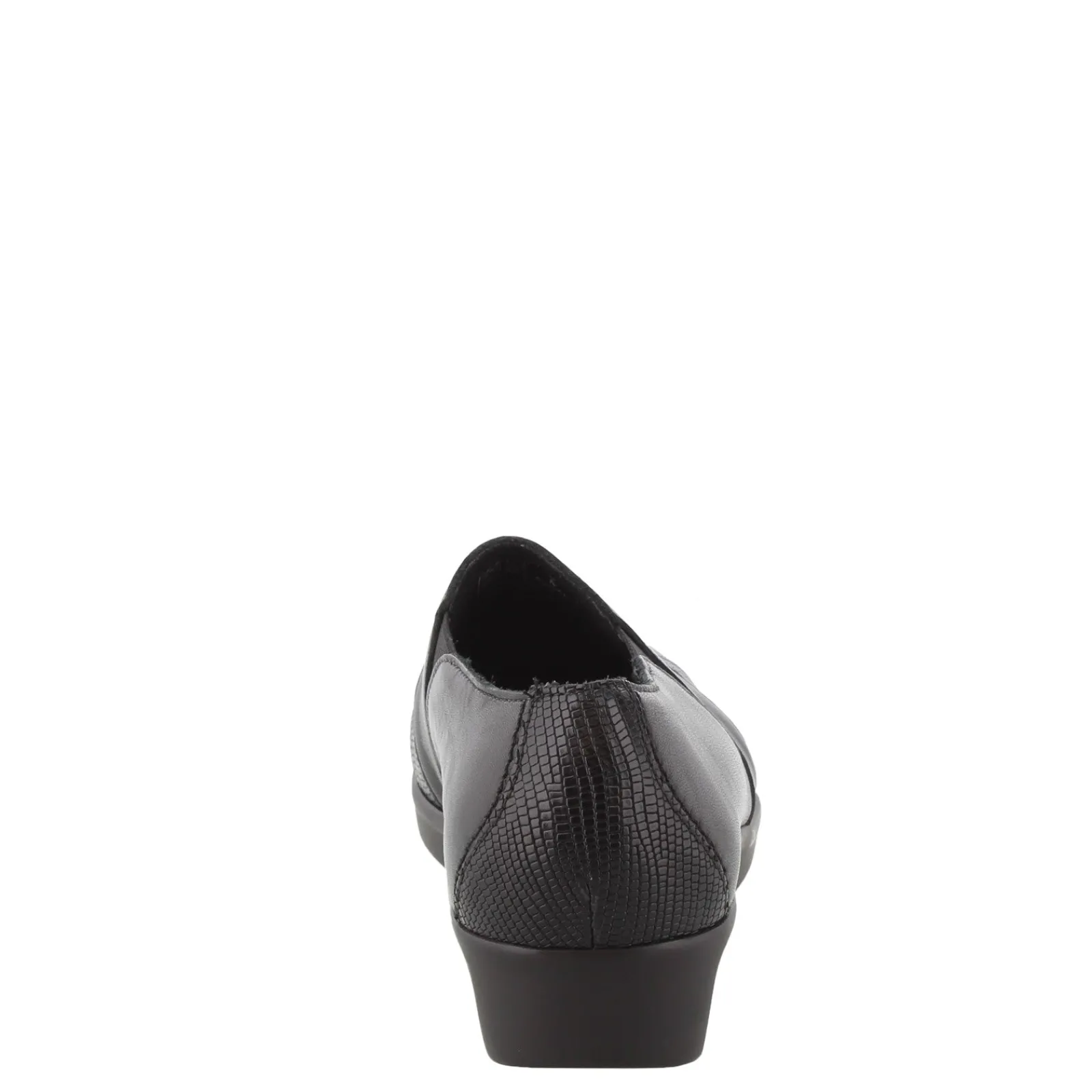 Discount SAS Women's , Nora Slip-On Loafer Black/Lizard