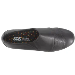 Discount SAS Women's , Nora Slip-On Loafer Black/Lizard