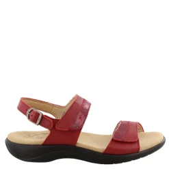 Discount SAS Women's , Nudu Sandal Red Cabaret