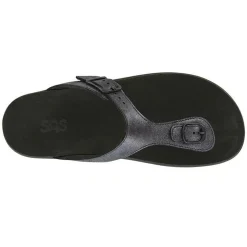 Best SAS Women's , Sanibel Thong Sandal Smoke