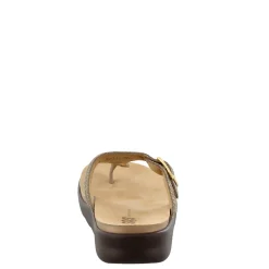 New SAS Women's , Sanibel T-Strap Slide Sandal Olive