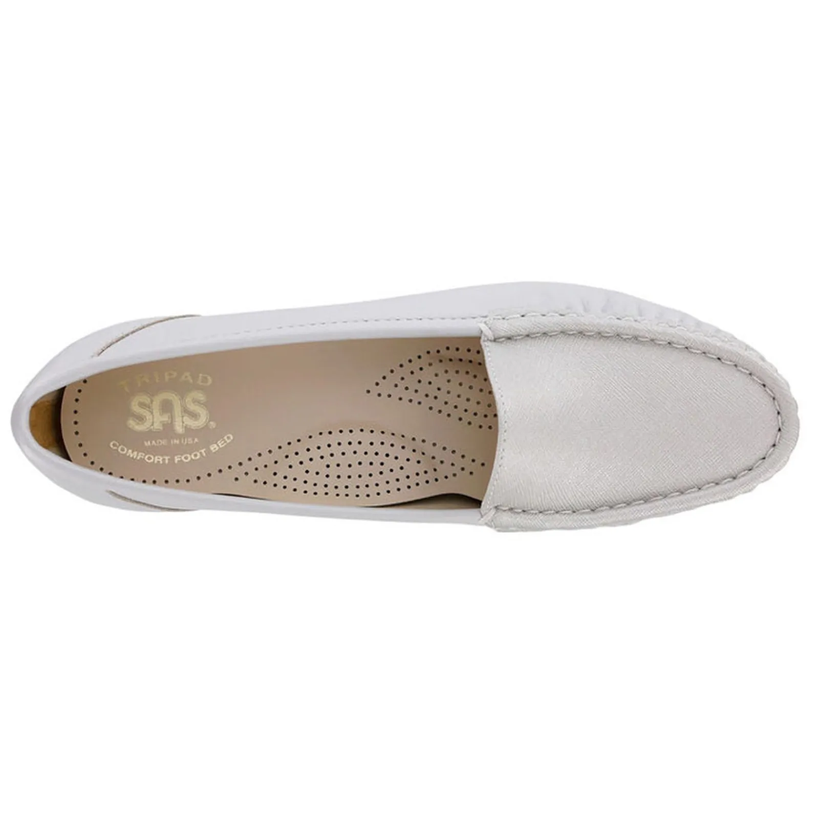 Outlet SAS Women's , Simplify Loafer Silver Light