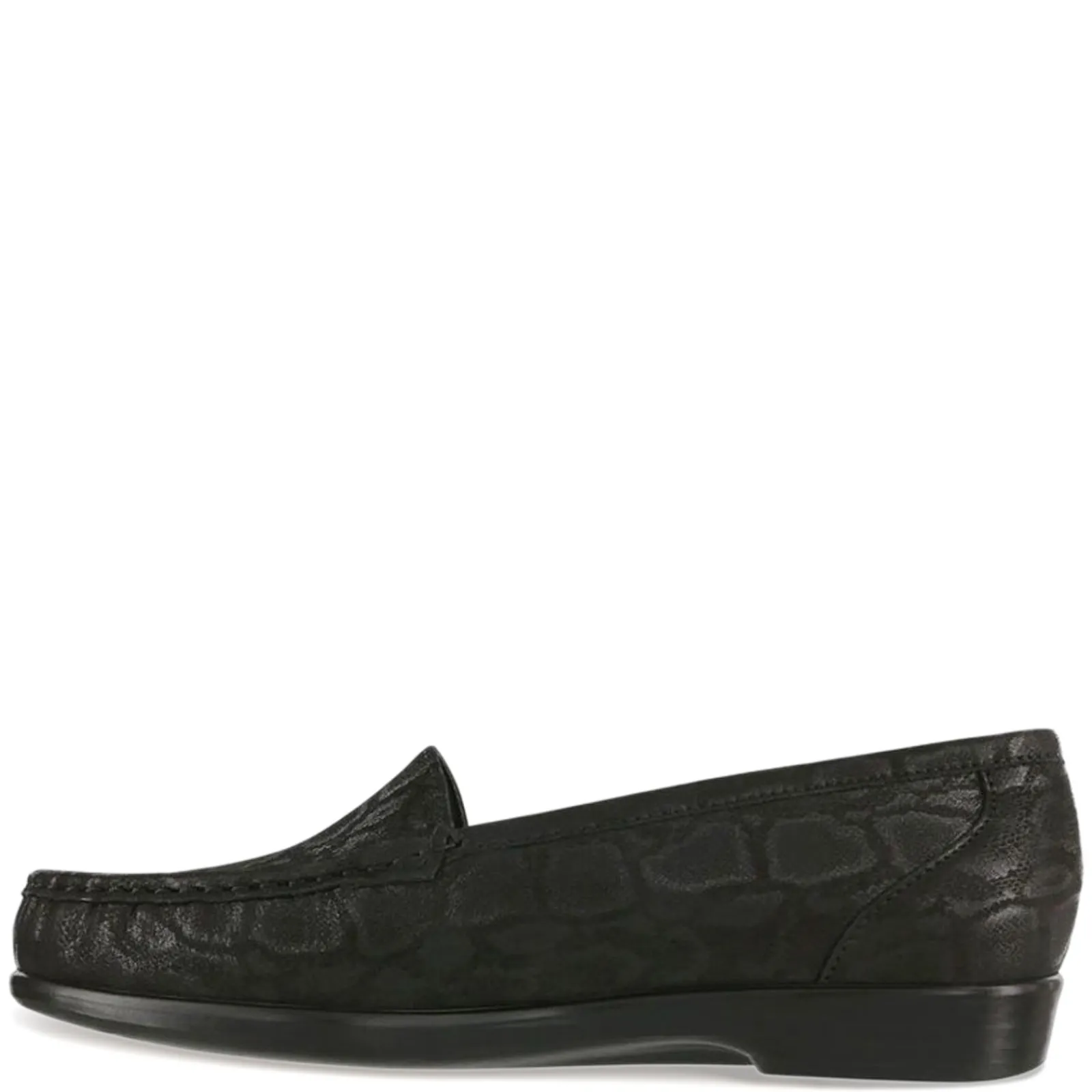 Online SAS Women's , Simplify Loafer Black Snake Print