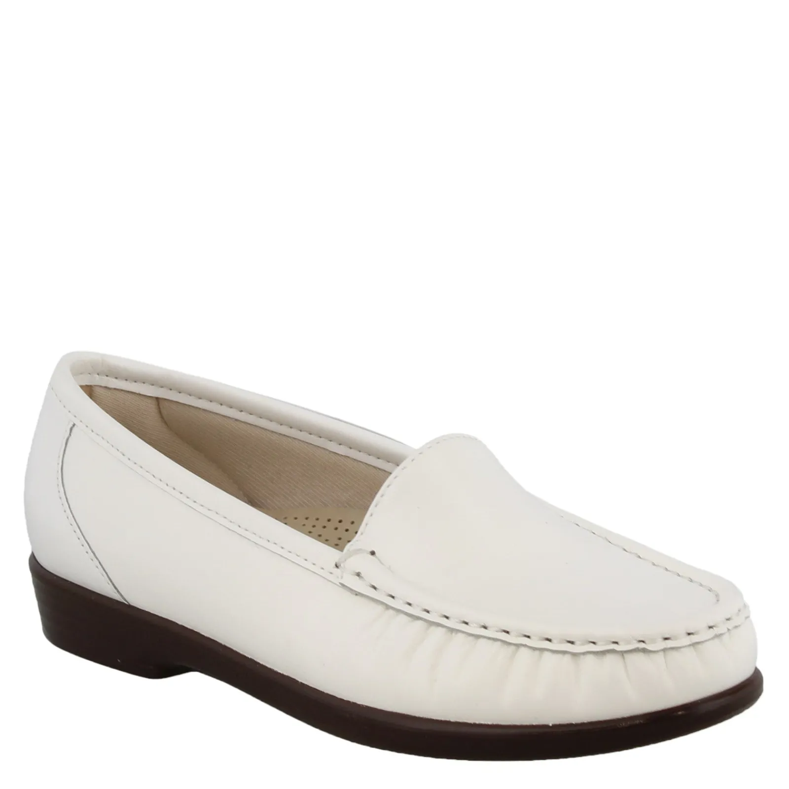 New SAS Women's , Simplify Loafer White
