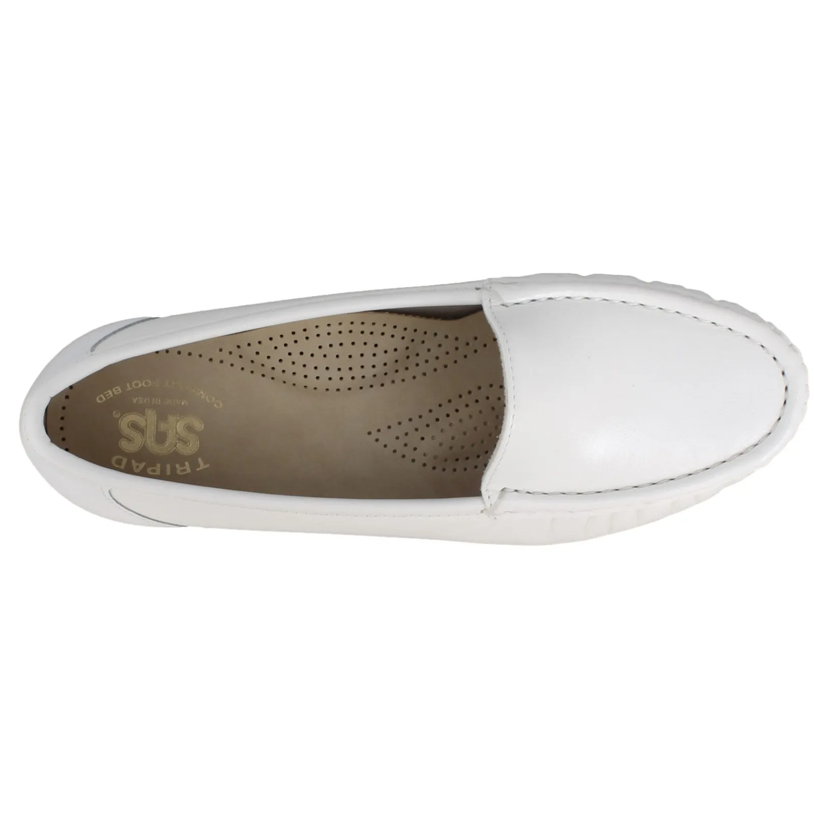 New SAS Women's , Simplify Loafer White