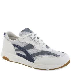 New SAS Women's , Tour Mesh Sneaker White Blue Multi
