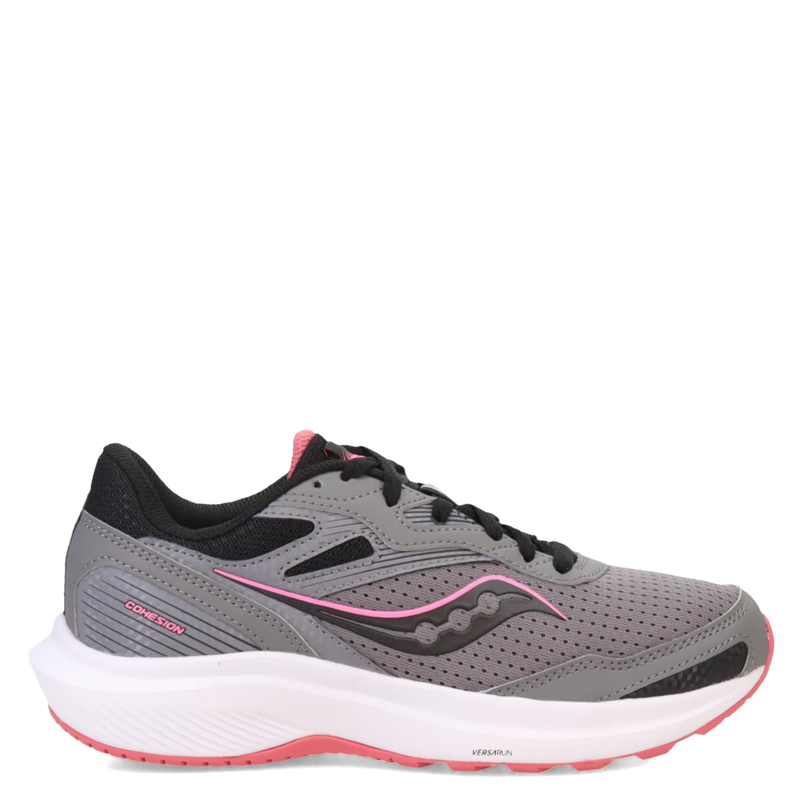 Clearance Saucony Women's , Cohesion 16 Running Shoe Charcoal/Petal