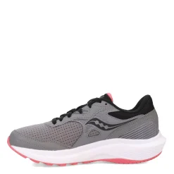 Clearance Saucony Women's , Cohesion 16 Running Shoe Charcoal/Petal