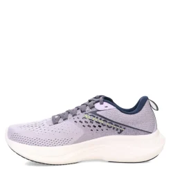 Clearance Saucony Women's , Ride 17 Running Shoe Iris/Navy