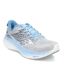New Saucony Women's , Ride 17 Running Shoe - Wide Width Cloud/Breeze