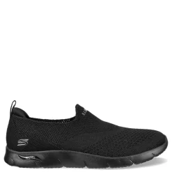 New Skechers Women's , Arch Fit Refine - Don't Go Slip-On - Wide Width Black