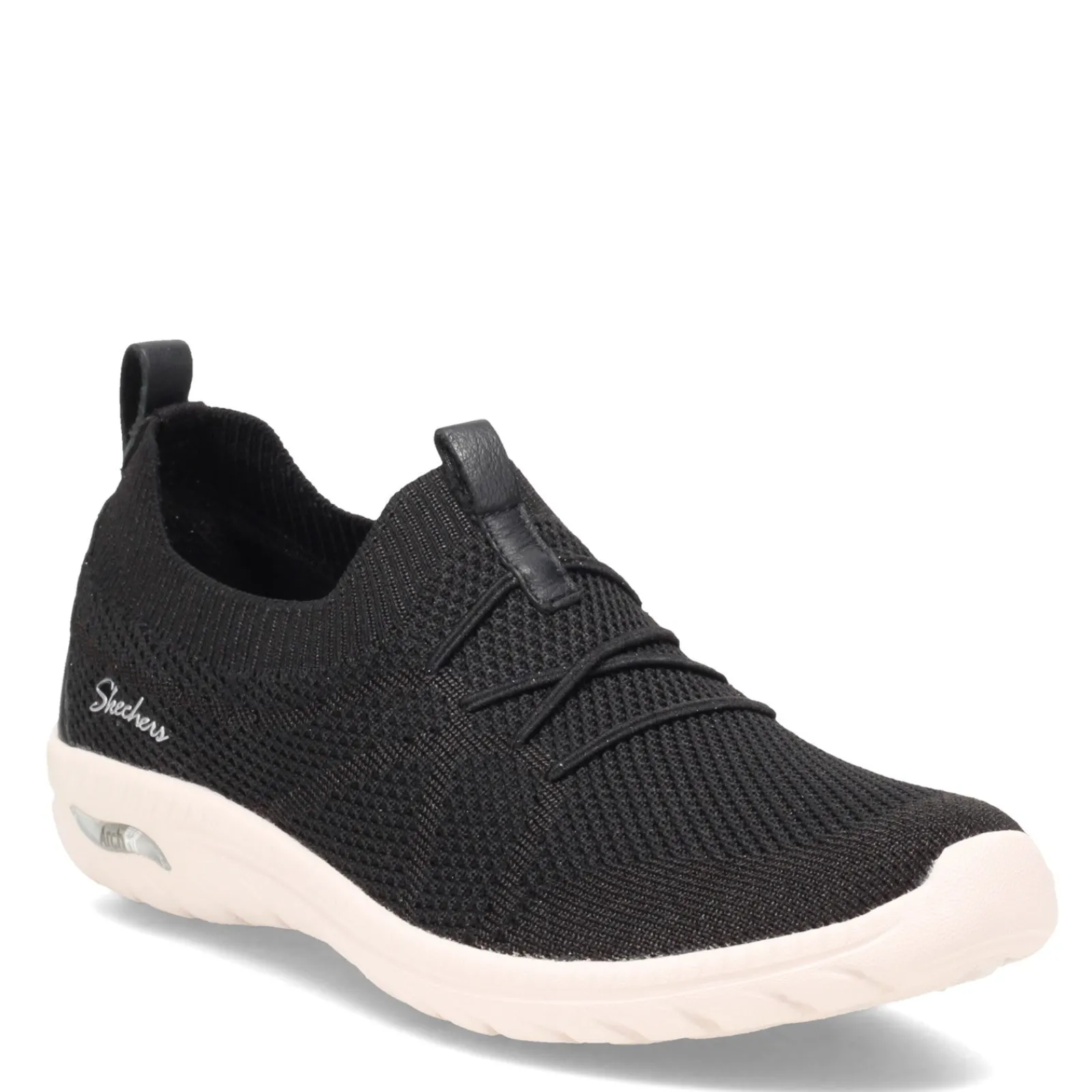 Best Skechers Women's , Arch Fit Flex Sneaker Black / White