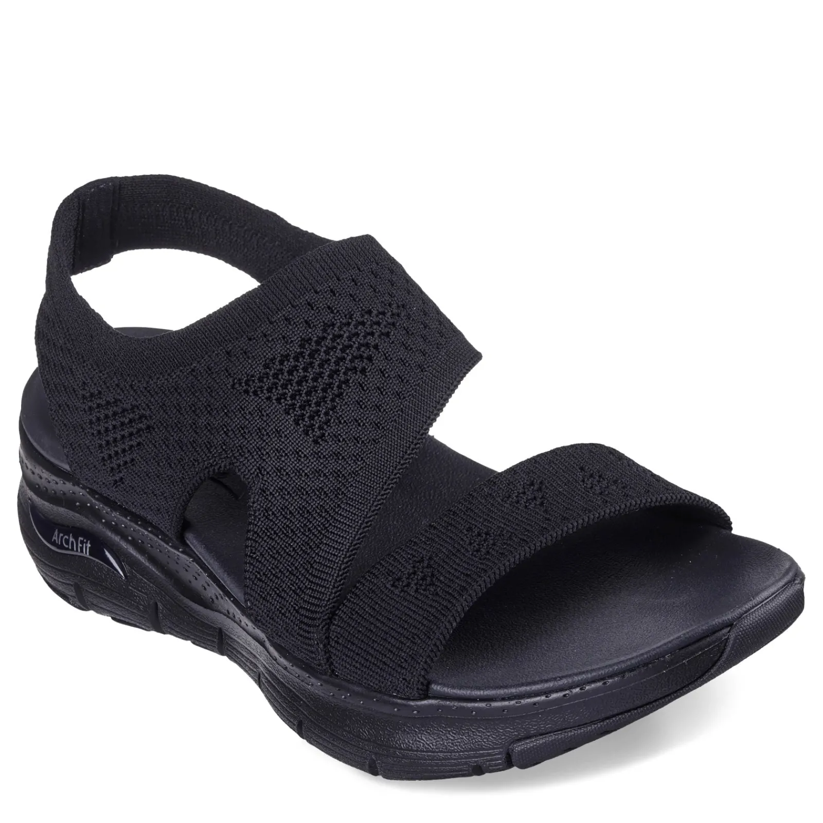 Skechers Women's , Arch Fit - Brightest Day Sandal Solid Black