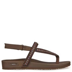 Online Skechers Women's , Arch Fit Meditation Sandal Chocolate