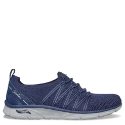 New Skechers Women's , Arch Fit: Sunny - Creative Pass Sneaker Navy