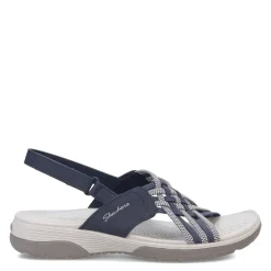 New Skechers Women's , Arch Fit Reggae Sport Sandal Navy/Grey