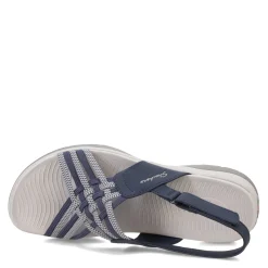 New Skechers Women's , Arch Fit Reggae Sport Sandal Navy/Grey
