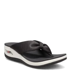 Outlet Skechers Women's , Arch Fit Sunshine - My Life Sandal Charcoal