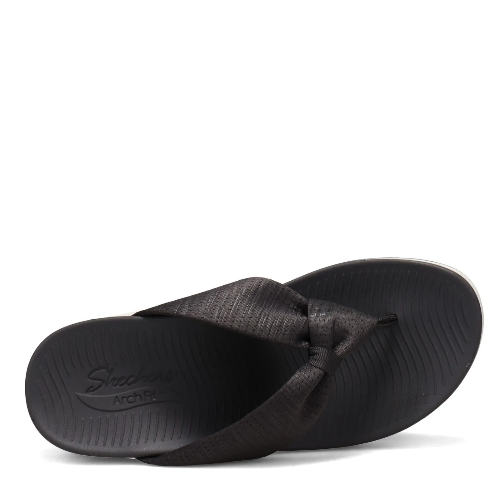 Outlet Skechers Women's , Arch Fit Sunshine - My Life Sandal Charcoal