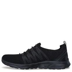 New Skechers Women's , Arch Fit: Sunny - Creative Pass Sneaker Black/Black